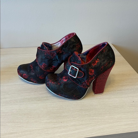 IRREGULAR CHOICE DAMEN LIZENZ Elegant Women's Floral SHOES SIZE 39 eu - Picture 4 of 8